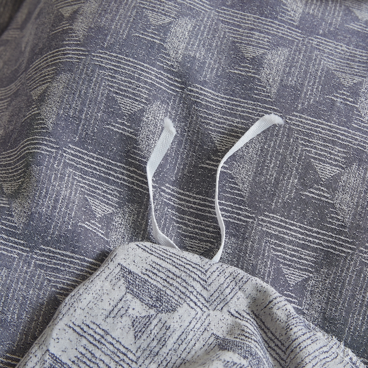 91家纺网 家纺一手货源 找家纺 乐家毛巾被（工厂自产自销） 2026新款40s全棉纯棉色织提花四件套 素年锦时