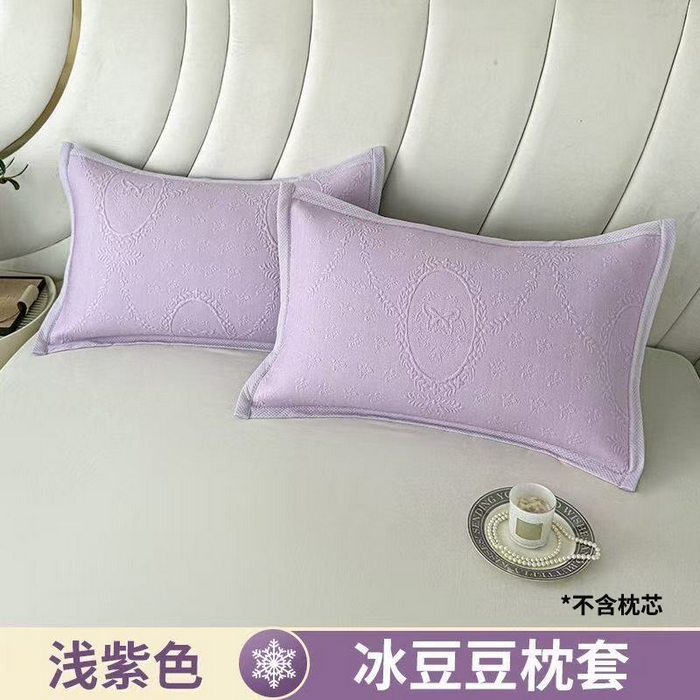 91家纺网 家纺一手货源 找家纺 （总）梦卡迪 2026新款爱心凉豆豆枕套