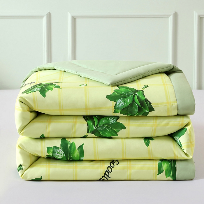 91家纺网 家纺一手货源 找家纺 永旺家纺 2026新款5D立体印花夏被夏凉被空调被 好事连连