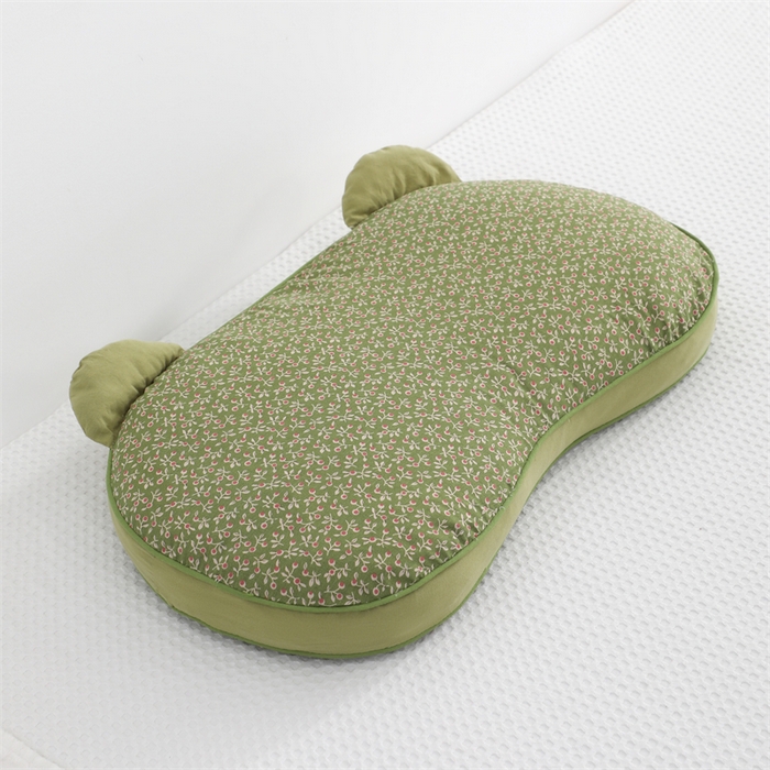 91家纺网 家纺一手货源 找家纺 （总）仁宇枕业 2026新款新品熊猫全棉碎花猫肚荞麦枕头枕芯