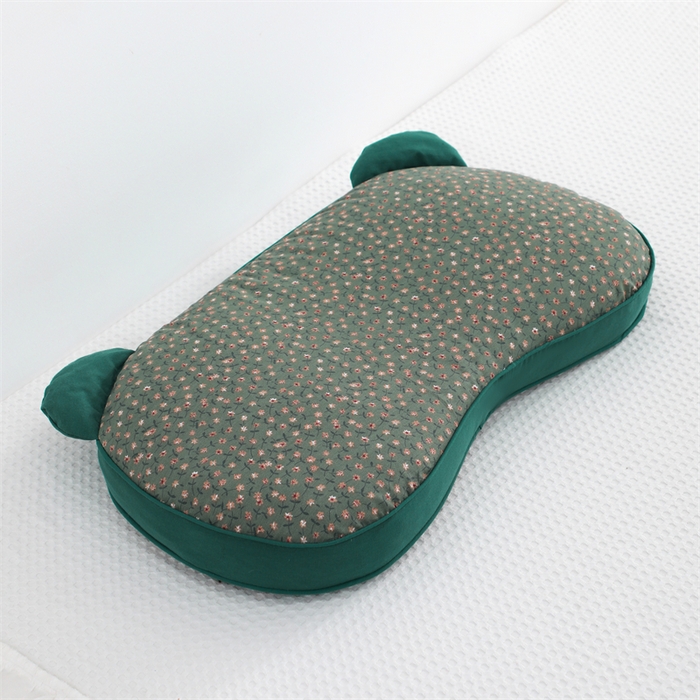 91家纺网 家纺一手货源 找家纺 （总）仁宇枕业 2026新款新品熊猫全棉碎花猫肚荞麦枕头枕芯