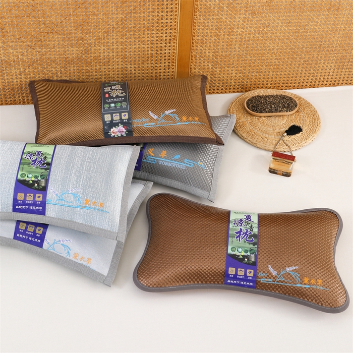 91家纺网 家纺一手货源 找家纺 （总）仁宇枕业 2026新款新品夏季清凉冰凉薰衣草凉枕花草荞麦枕头枕芯