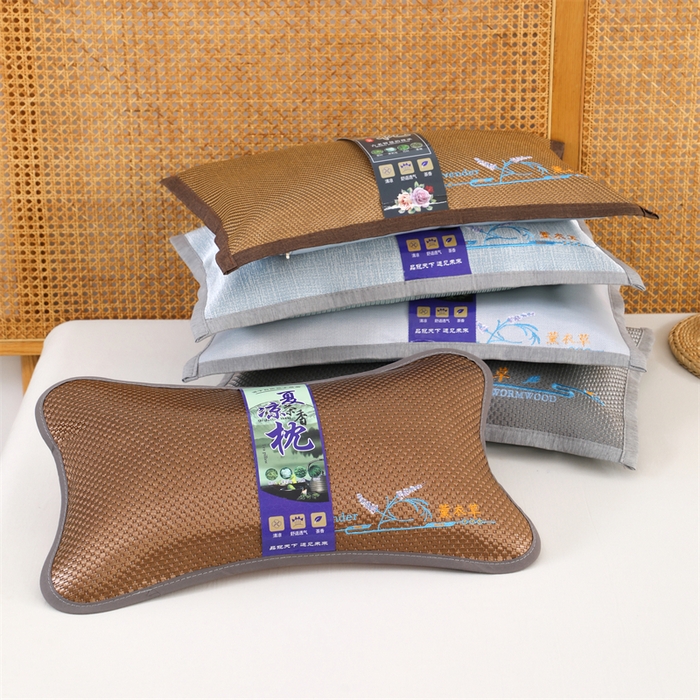 91家纺网 家纺一手货源 找家纺 （总）仁宇枕业 2026新款新品夏季清凉冰凉薰衣草凉枕花草荞麦枕头枕芯