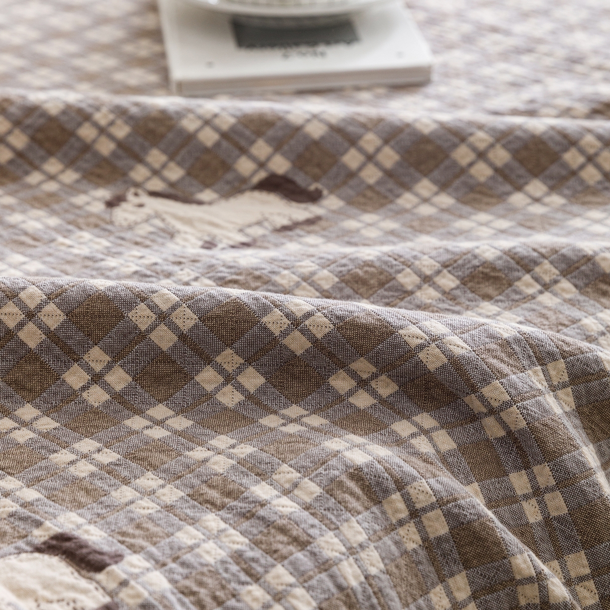 91家纺网 家纺一手货源 找家纺 （总）悦然毛巾被 2026春夏新款水洗色织提花全棉纯棉纱布毛巾被盖毯休闲夏被毛毯