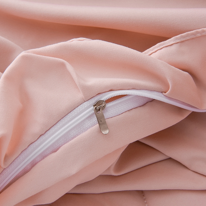 91家纺网 家纺一手货源 找家纺 乐蔻家纺 2026春夏新款A类磨毛原棉防水隔尿太阳花床裙床笠床笠单件 太阳花防水-柔粉