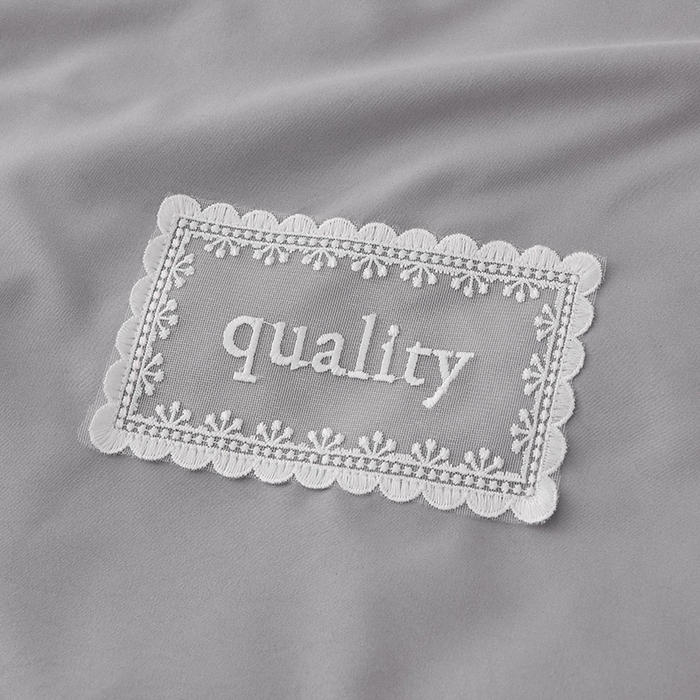 91家纺网 家纺一手货源 找家纺 乐蔻家纺 2026春夏新款A类磨毛原棉防水隔尿太阳花床裙床笠床笠单件 太阳花防水-夜灰