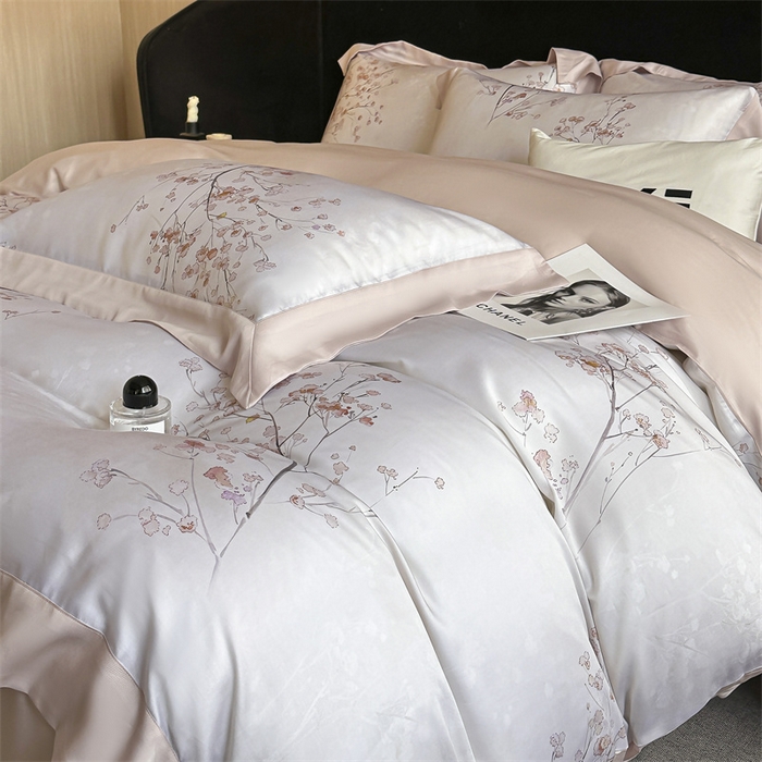 91家纺网 家纺一手货源 找家纺 （总）蓝米卡夫 2026夏季新款50S天丝数码印花夏被夏凉被空调被四件套