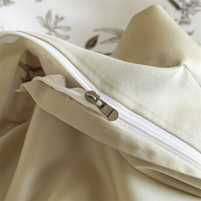 91家纺网 家纺一手货源 找家纺 蓝米卡夫 2026夏季新款50S天丝数码印花夏被夏凉被空调被四件套 春意