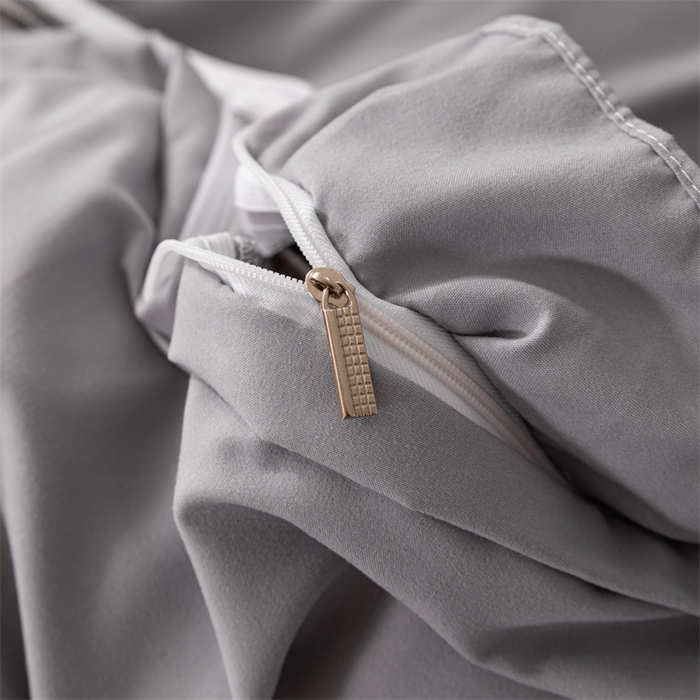 91家纺网 家纺一手货源 找家纺 乐蔻家纺 2026春夏新款新款A类原棉大豆夹棉床裙床笠四件套床笠单件-水仙花 水仙花-高级灰