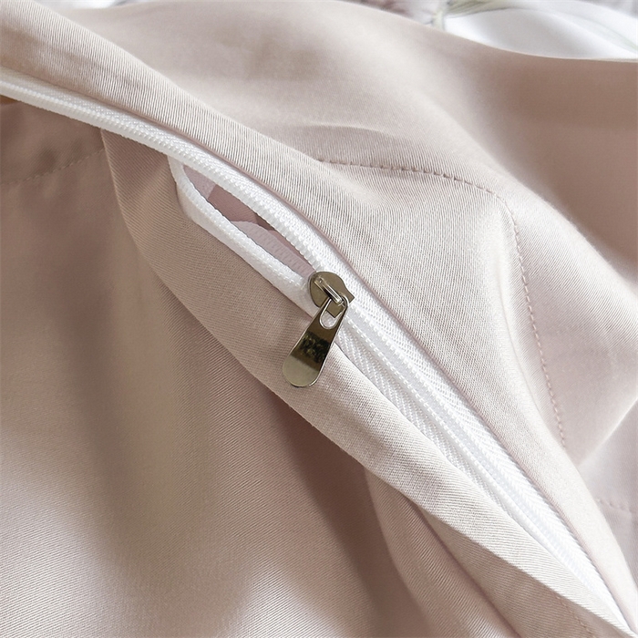 91家纺网 家纺一手货源 找家纺 蓝米卡夫 2026夏季新款50S天丝数码印花夏被夏凉被空调被四件套 繁花枝恋-绿