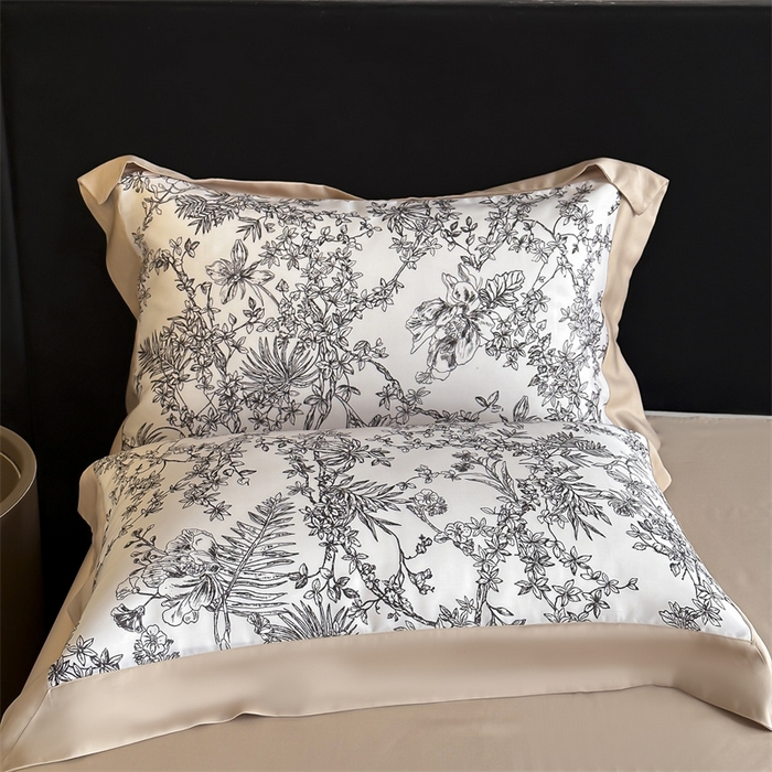 91家纺网 家纺一手货源 找家纺 蓝米卡夫 2026夏季新款50S天丝数码印花夏被夏凉被空调被四件套 华尔兹