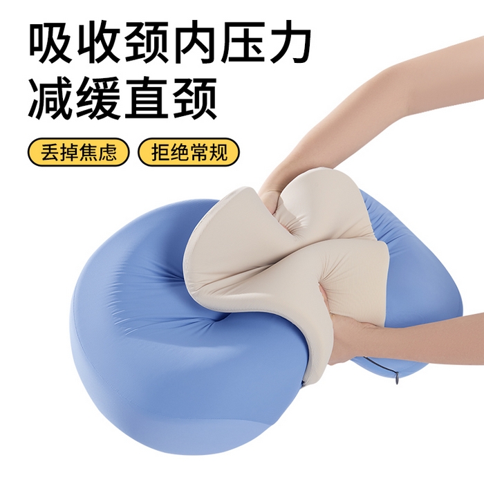 91家纺网 家纺一手货源 找家纺 （总）仁宇枕业 2026新款新品清凉记忆枕芯枕头7条纹双层记忆枕头枕芯