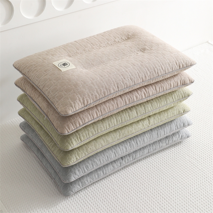 （总）仁宇枕业 2026新款新品简约款棉麻全荞麦枕头枕芯