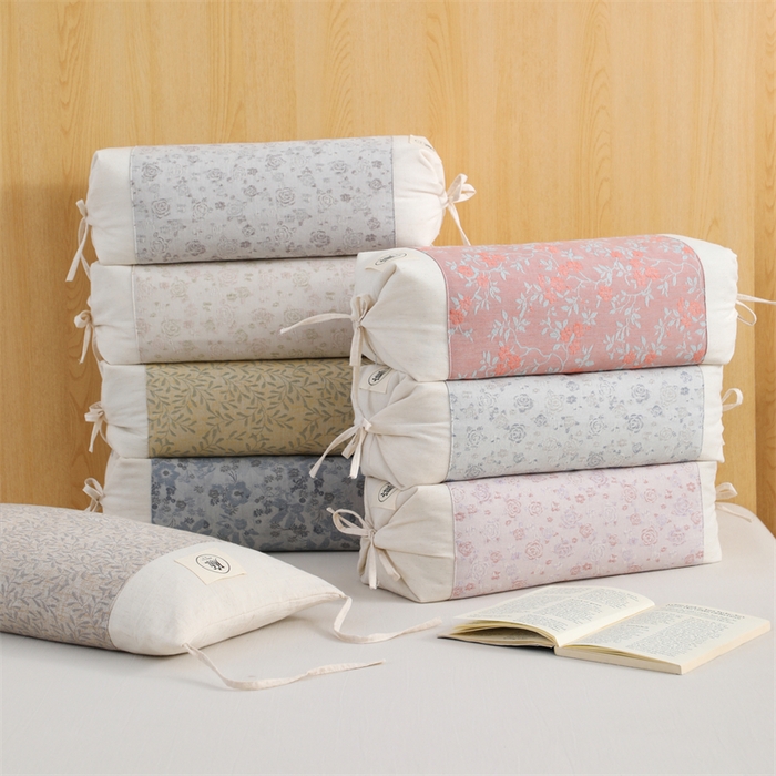 91家纺网 家纺一手货源 找家纺 （总）仁宇枕业 2026新款新品国风棉麻荞麦枕芯可调节高度荞麦枕护颈椎反弓苦荞麦枕头枕芯