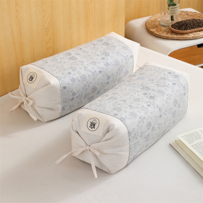 91家纺网 家纺一手货源 找家纺 （总）仁宇枕业 2026新款新品国风棉麻荞麦枕芯可调节高度荞麦枕护颈椎反弓苦荞麦枕头枕芯