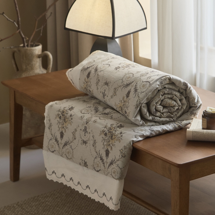 91家纺网 家纺一手货源 找家纺 （总）大彩家居 2026新款全棉提花棉麻夏被夏凉被空调被