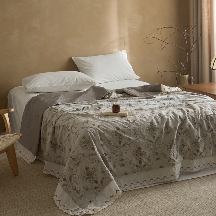 91家纺网 家纺一手货源 找家纺 （总）大彩家居 2026新款全棉提花棉麻夏被夏凉被空调被