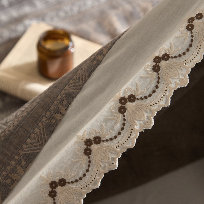 91家纺网 家纺一手货源 找家纺 大彩家居 2026新款全棉提花棉麻夏被夏凉被空调被 远山归音