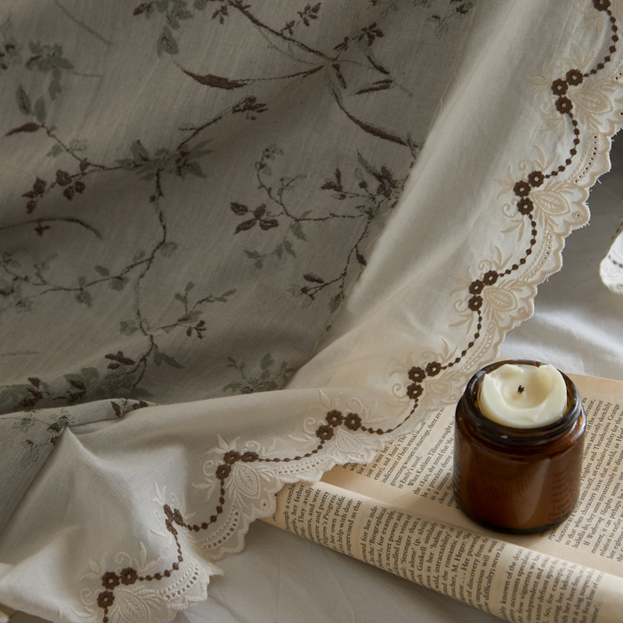 91家纺网 家纺一手货源 找家纺 大彩家居 2026新款全棉提花棉麻夏被夏凉被空调被 微风晚蝉