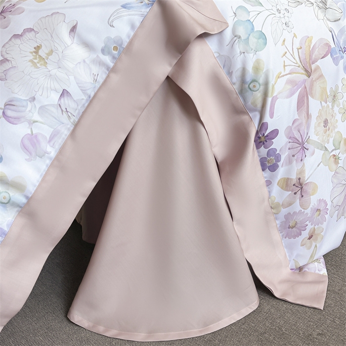 91家纺网 家纺一手货源 找家纺 蓝米卡夫 2026夏季新款50S天丝数码印花夏被夏凉被空调被四件套 晓梦-米