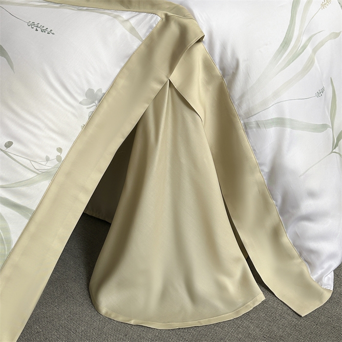 91家纺网 家纺一手货源 找家纺 蓝米卡夫 2026夏季新款50S天丝数码印花夏被夏凉被空调被四件套 寻春色