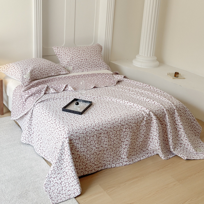 91家纺网 家纺一手货源 找家纺 （总）乐家毛巾被（工厂自产自销） 2026新款精梳安心棉色织提花床盖毛巾被两用