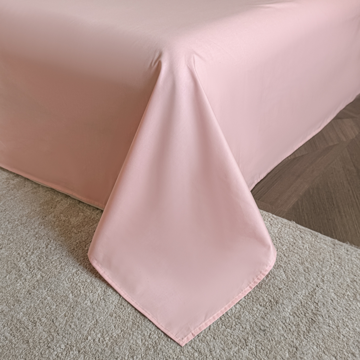 91家纺网 家纺一手货源 找家纺 湘雪家居 2026新款纯棉全棉长绒棉刺绣绣花高端礼盒四件套-竹韵系列 竹韵-粉玉