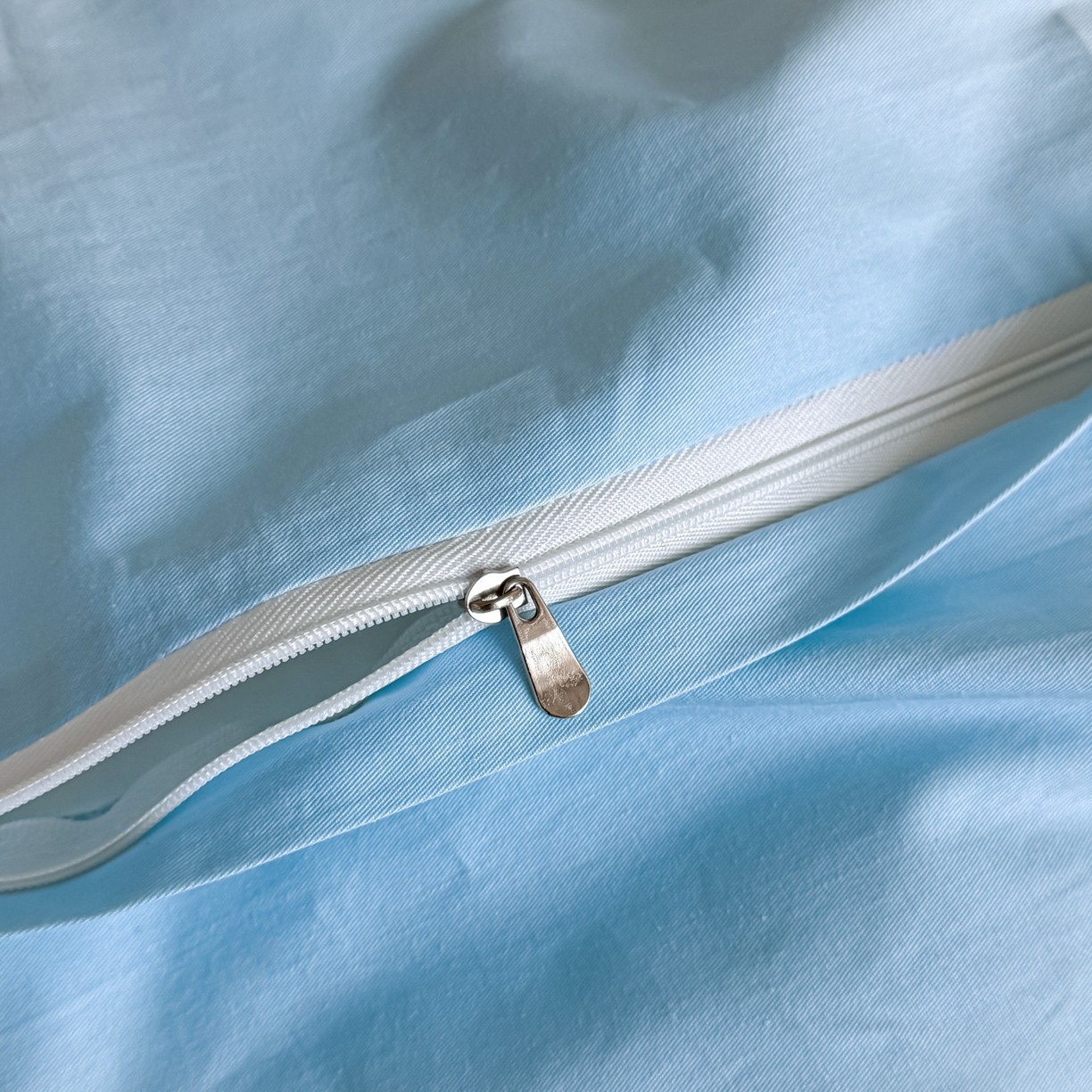 91家纺网 家纺一手货源 找家纺 湘雪家居 2026新款纯棉全棉长绒棉刺绣绣花高端礼盒四件套-竹韵系列 竹韵-天空蓝