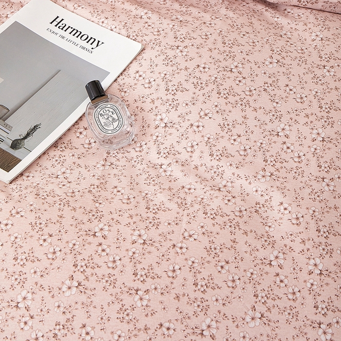 91家纺网 家纺一手货源 找家纺 一米阳光 2026年春夏新款小清新全AA版全棉纯棉四件套 典雅