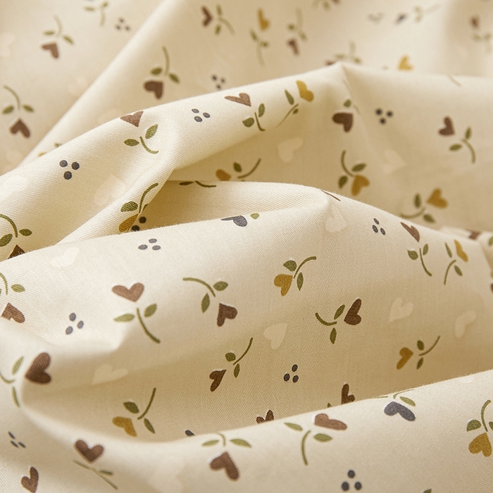 91家纺网 家纺一手货源 找家纺 一米阳光 2026年春夏新款小清新全AA版全棉纯棉四件套 莫妮卡