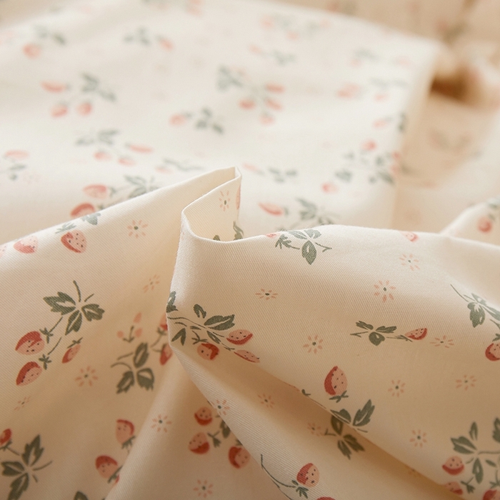 91家纺网 家纺一手货源 找家纺 一米阳光 2026年春夏新款小清新全AA版全棉纯棉四件套 夏沁AA