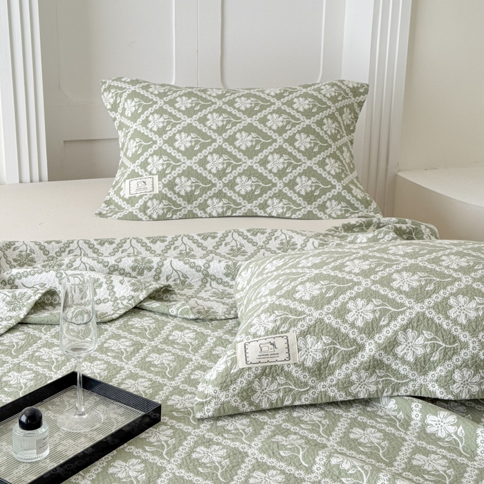 91家纺网 家纺一手货源 找家纺 乐家毛巾被（工厂自产自销） 2026新款精梳安心棉色织提花床盖毛巾被两用 花屿床盖