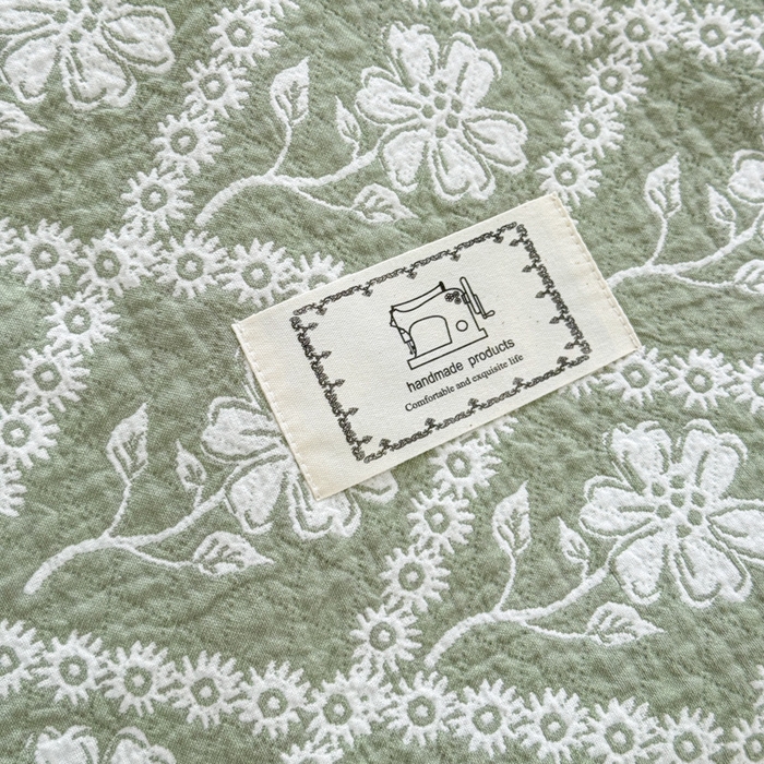 91家纺网 家纺一手货源 找家纺 乐家毛巾被（工厂自产自销） 2026新款精梳安心棉色织提花床盖毛巾被两用 花屿床盖