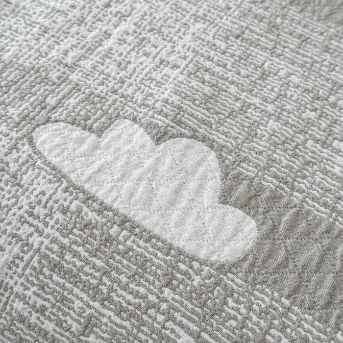 91家纺网 家纺一手货源 找家纺 乐家毛巾被（工厂自产自销） 2026新款精梳安心棉色织提花床盖毛巾被两用 晚安床盖