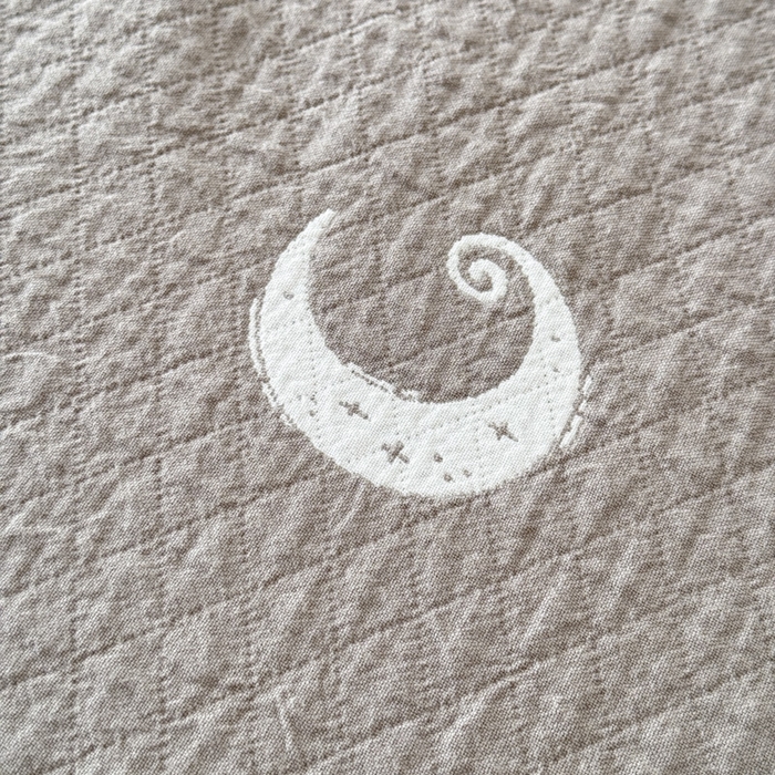 91家纺网 家纺一手货源 找家纺 乐家毛巾被（工厂自产自销） 2026新款精梳安心棉色织提花床盖毛巾被两用 星月床盖