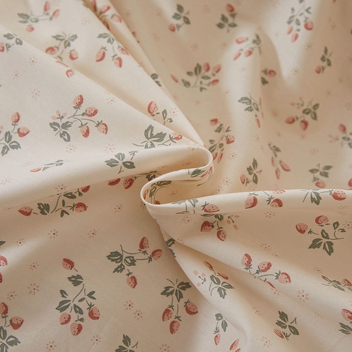 91家纺网 家纺一手货源 找家纺 一米阳光 2026年春夏新款小清新花边款全棉纯棉四件套 夏沁