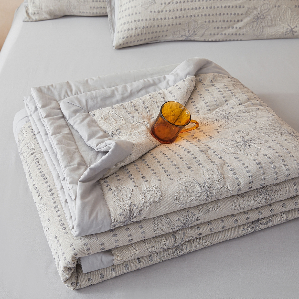 91家纺网 家纺一手货源 找家纺 （总）乐家毛巾被（工厂自产自销） 2026新款全棉色织三层提花夏季大豆纤维被