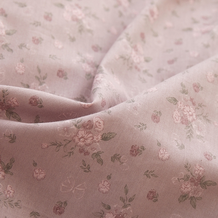 91家纺网 家纺一手货源 找家纺 一米阳光 2026年春夏新款小清新蝴蝶结绑带款全棉纯棉四件套 梦境低语