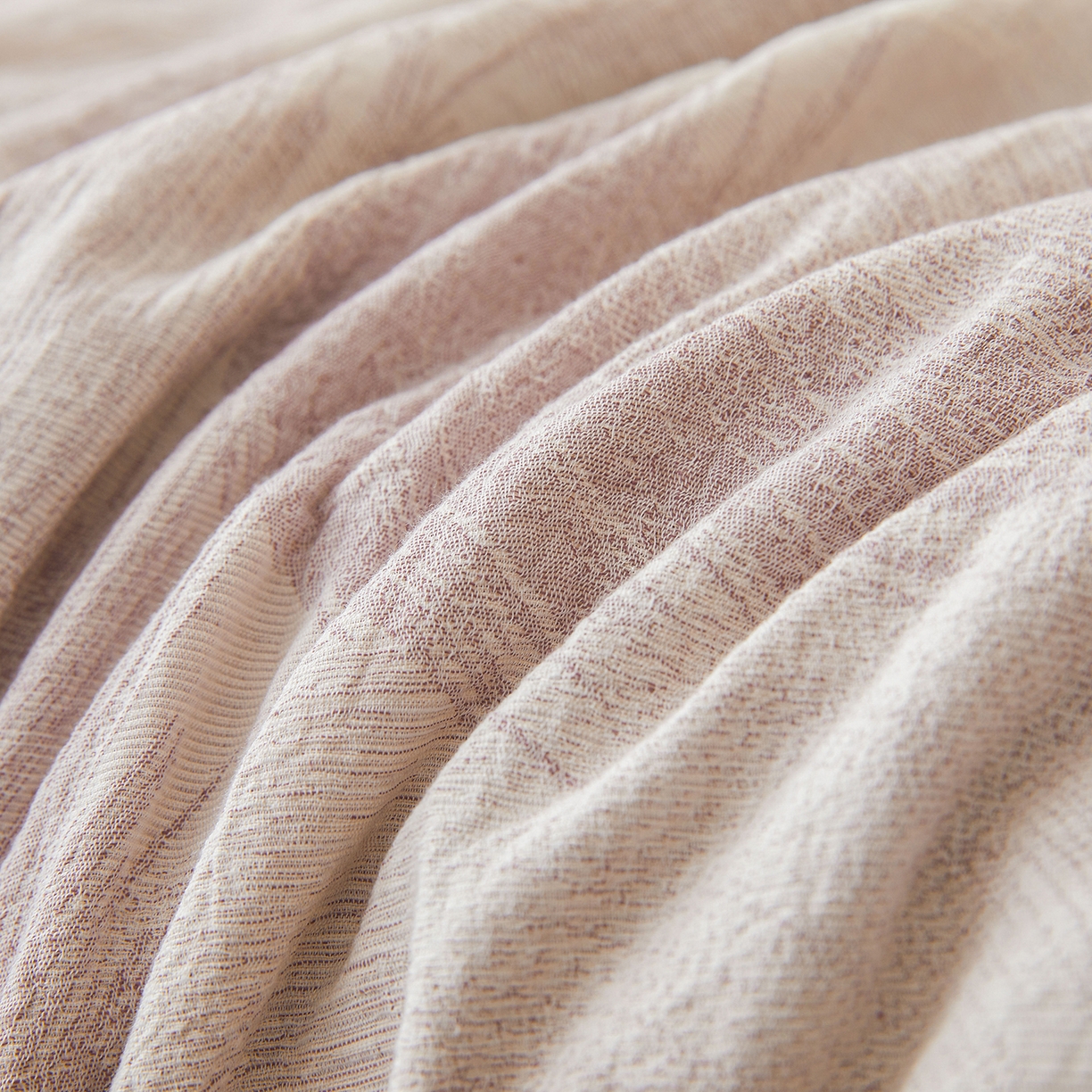 91家纺网 家纺一手货源 找家纺 乐家毛巾被（工厂自产自销） 2026新款全棉色织三层提花夏季大豆纤维被 惊鸿