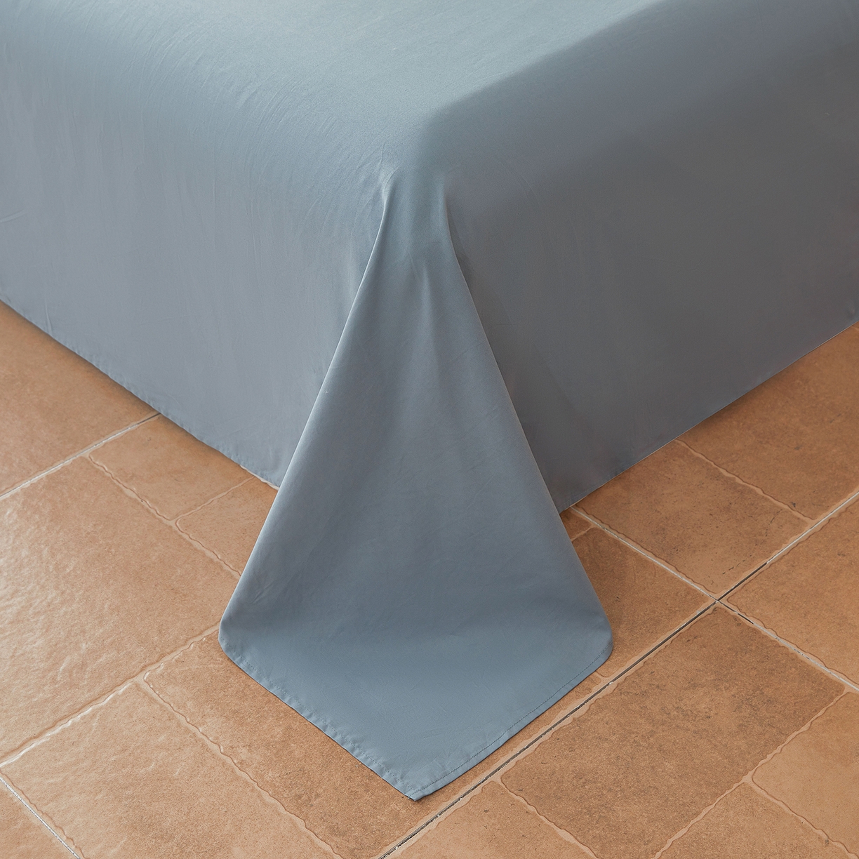 91家纺网 家纺一手货源 找家纺 乐家毛巾被（工厂自产自销） 2026新款全棉色织三层提花夏季大豆纤维被 蓝韵