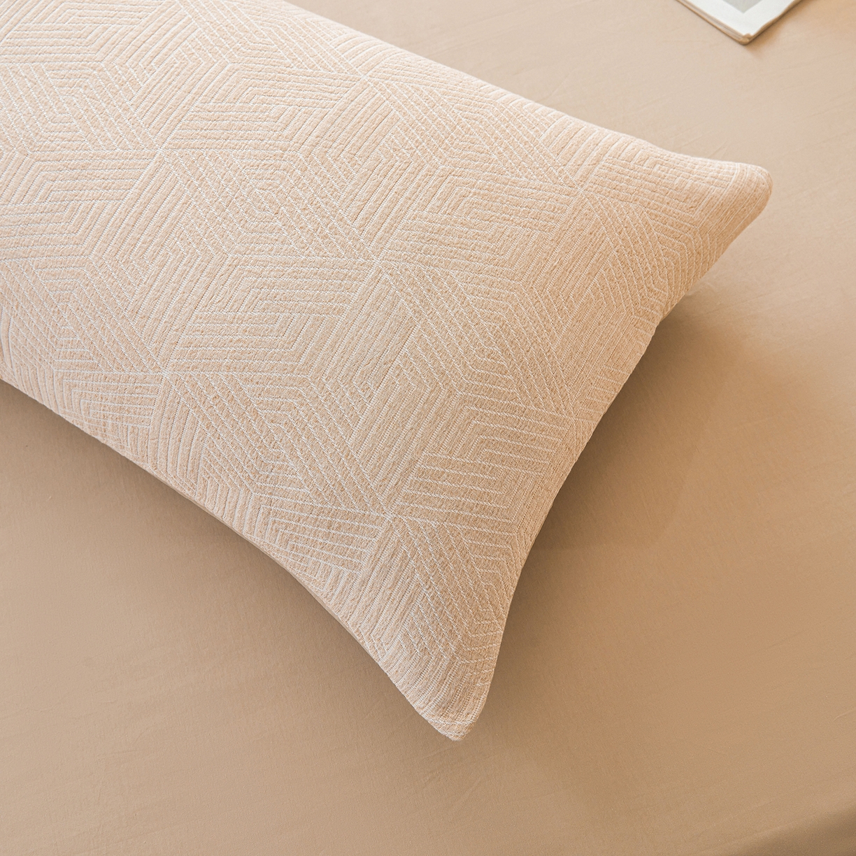 91家纺网 家纺一手货源 找家纺 乐家毛巾被（工厂自产自销） 2026新款全棉色织三层提花夏季大豆纤维被 迷宫