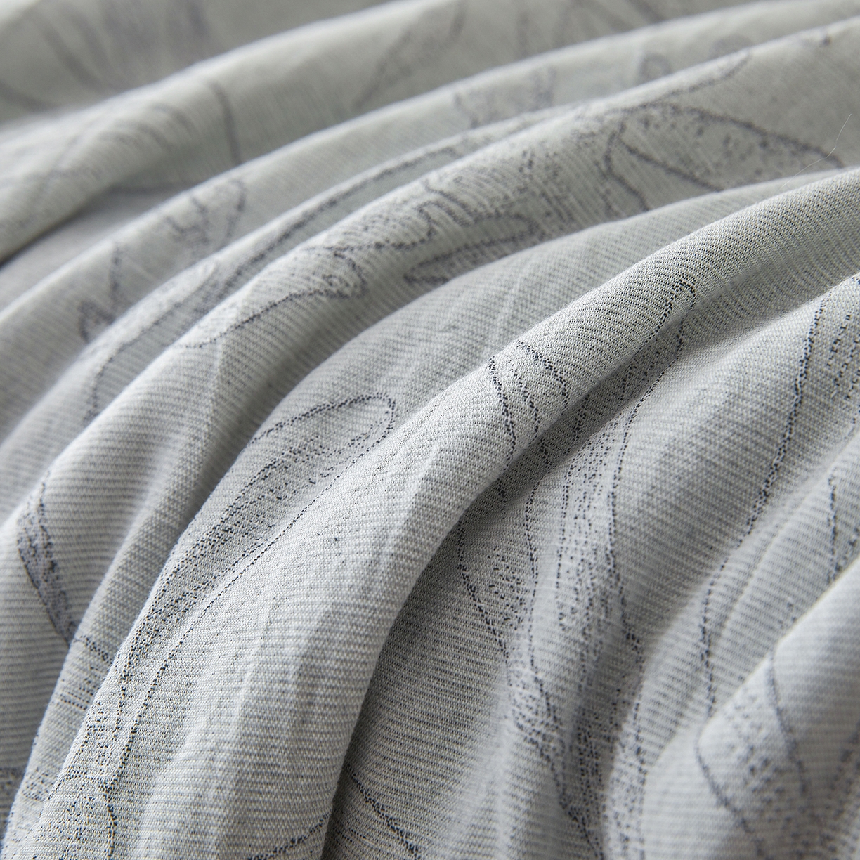 91家纺网 家纺一手货源 找家纺 乐家毛巾被（工厂自产自销） 2026新款全棉色织三层提花夏季大豆纤维被 绮华