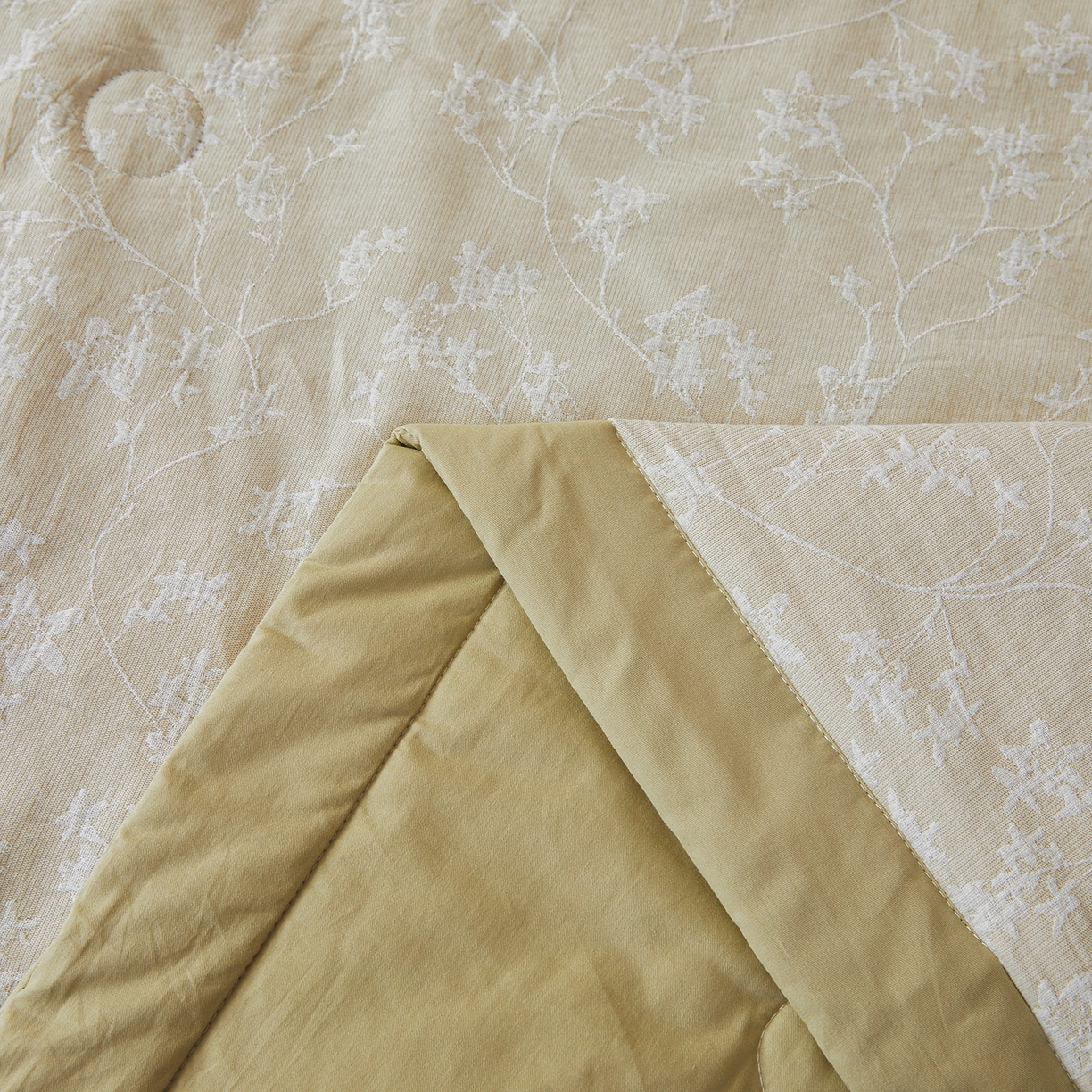 91家纺网 家纺一手货源 找家纺 乐家毛巾被（工厂自产自销） 2026新款全棉色织三层提花夏季大豆纤维被 清花柔居