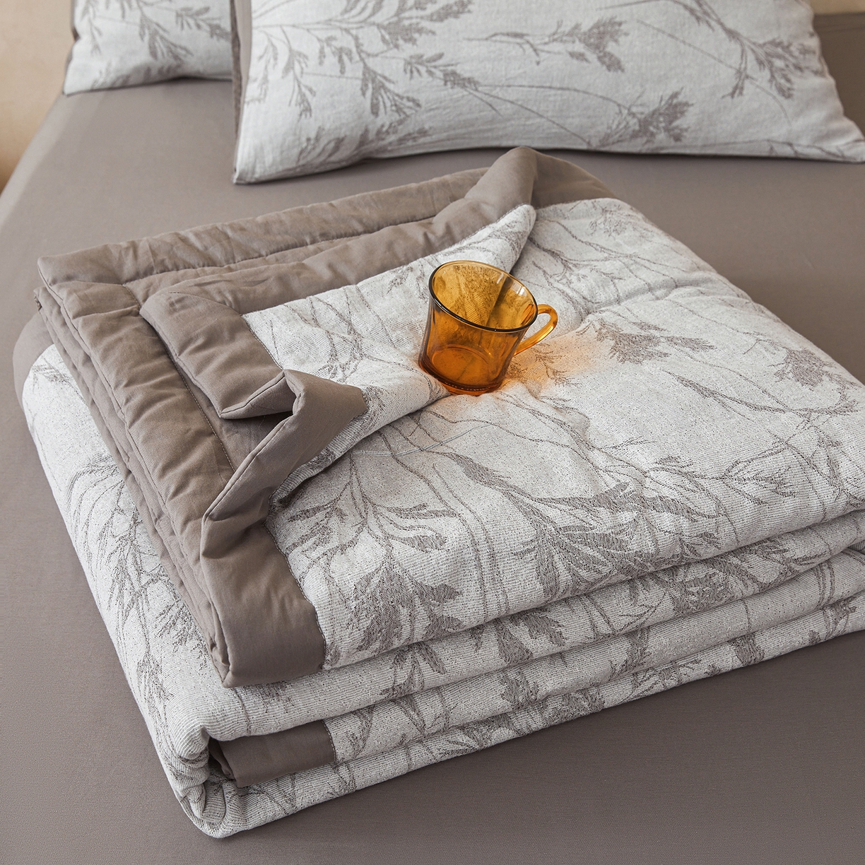 乐家毛巾被（工厂自产自销） 2026新款全棉色织三层提花夏季大豆纤维被 疏影