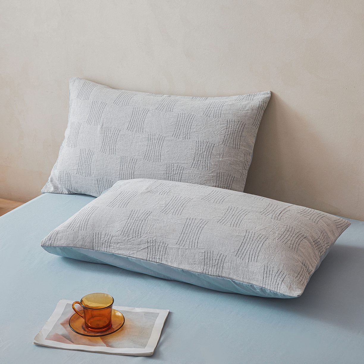 91家纺网 家纺一手货源 找家纺 乐家毛巾被（工厂自产自销） 2026新款全棉色织三层提花夏季大豆纤维被 悠然