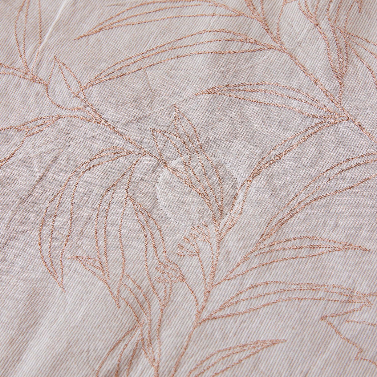 91家纺网 家纺一手货源 找家纺 乐家毛巾被（工厂自产自销） 2026新款全棉色织三层提花夏季大豆纤维被 枝间花语