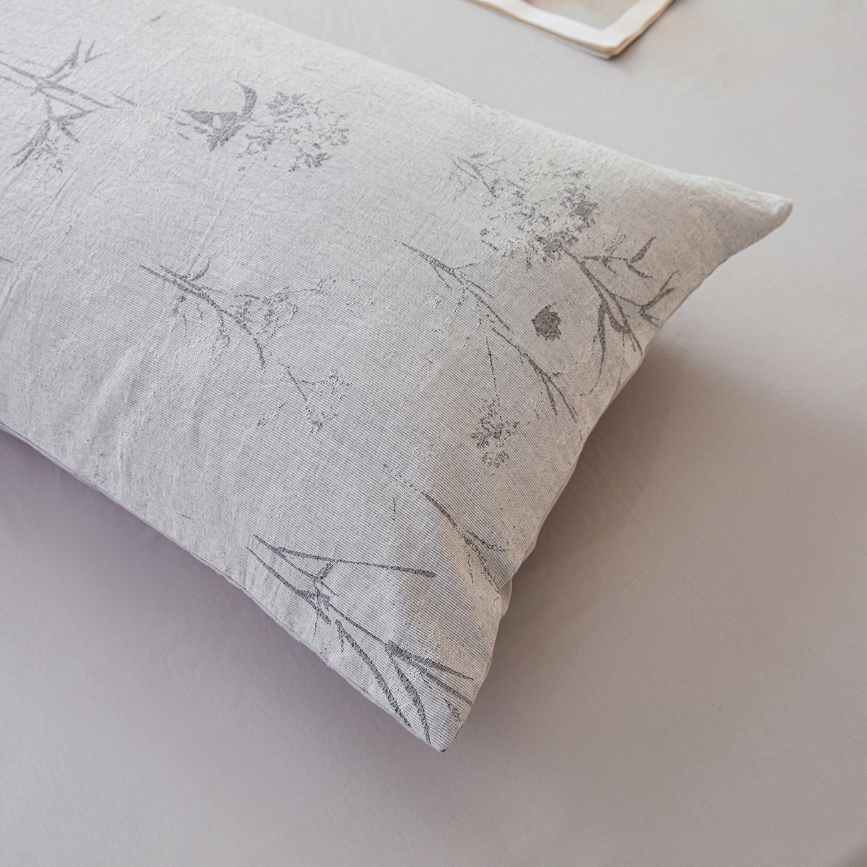 91家纺网 家纺一手货源 找家纺 乐家毛巾被（工厂自产自销） 2026新款全棉色织三层提花夏季大豆纤维被 竹影