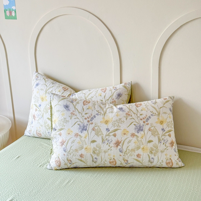 91家纺网 家纺一手货源 找家纺 梦舒阳 2026新款泡芙棉夏被花边款泡芙纱夏凉被四件套空调被带小熊吊牌 春天