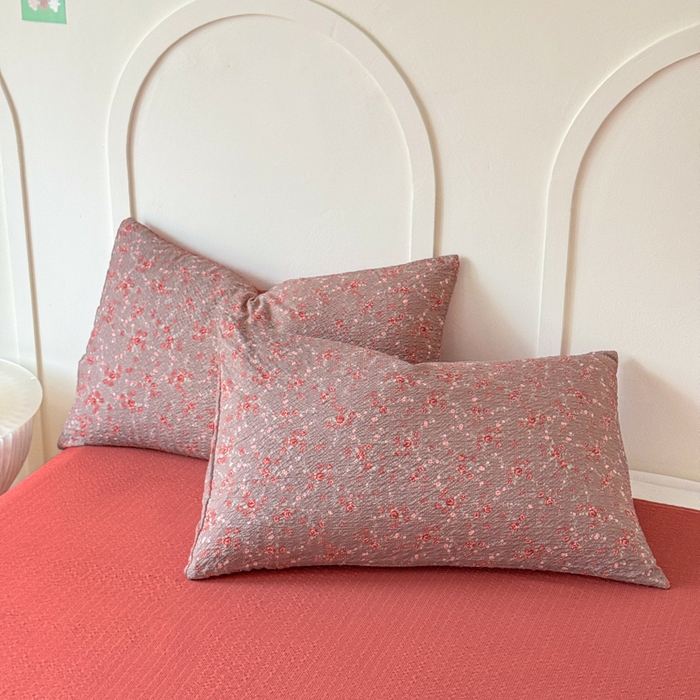 91家纺网 家纺一手货源 找家纺 梦舒阳 2026新款泡芙棉夏被花边款泡芙纱夏凉被四件套空调被带小熊吊牌 鸿运