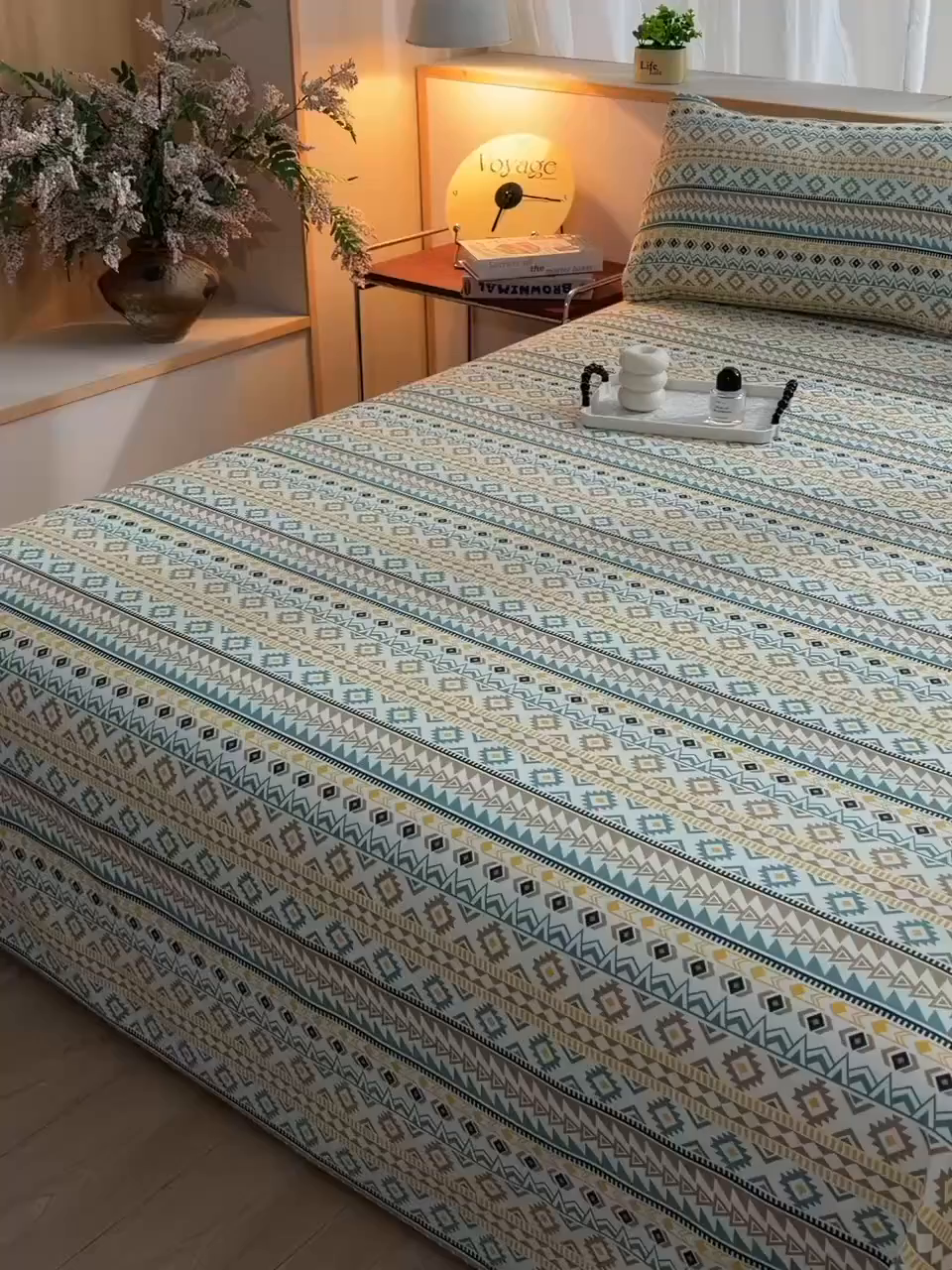 91家纺网 家纺一手货源 找家纺 （总）曼尼 2026新款亲肤舒适原棉老粗布床单凉席三件套